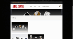 Desktop Screenshot of albakacreations.com